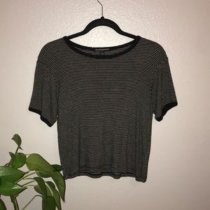 Striped brandy Melville t-shirt